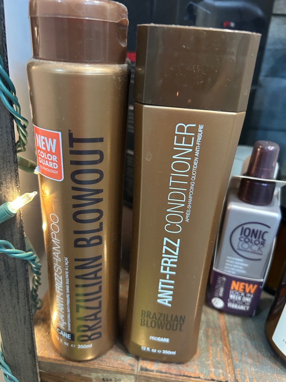 New! Brazilian blowout Pro care Anti-Frizz shampoo and Conditioner